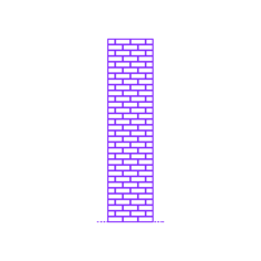 Buildings Concrete Columns Brick Stencil Svg Vector, Free Vectors File